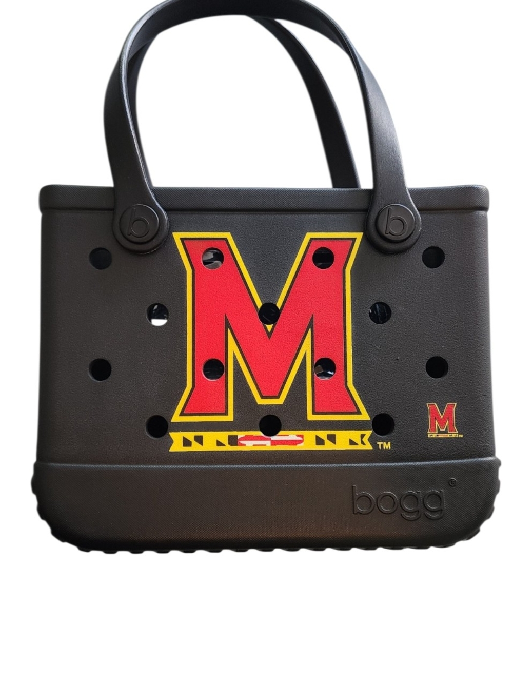 Bogg - Bitty Bogg Bag - Maryland Terrapins Black Bag With Logo